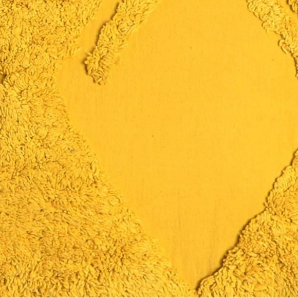 ARTISAN 34 Tufted Tassel Throw Pillow Nugget Gold 16” X 24” - Picture 3 of 10